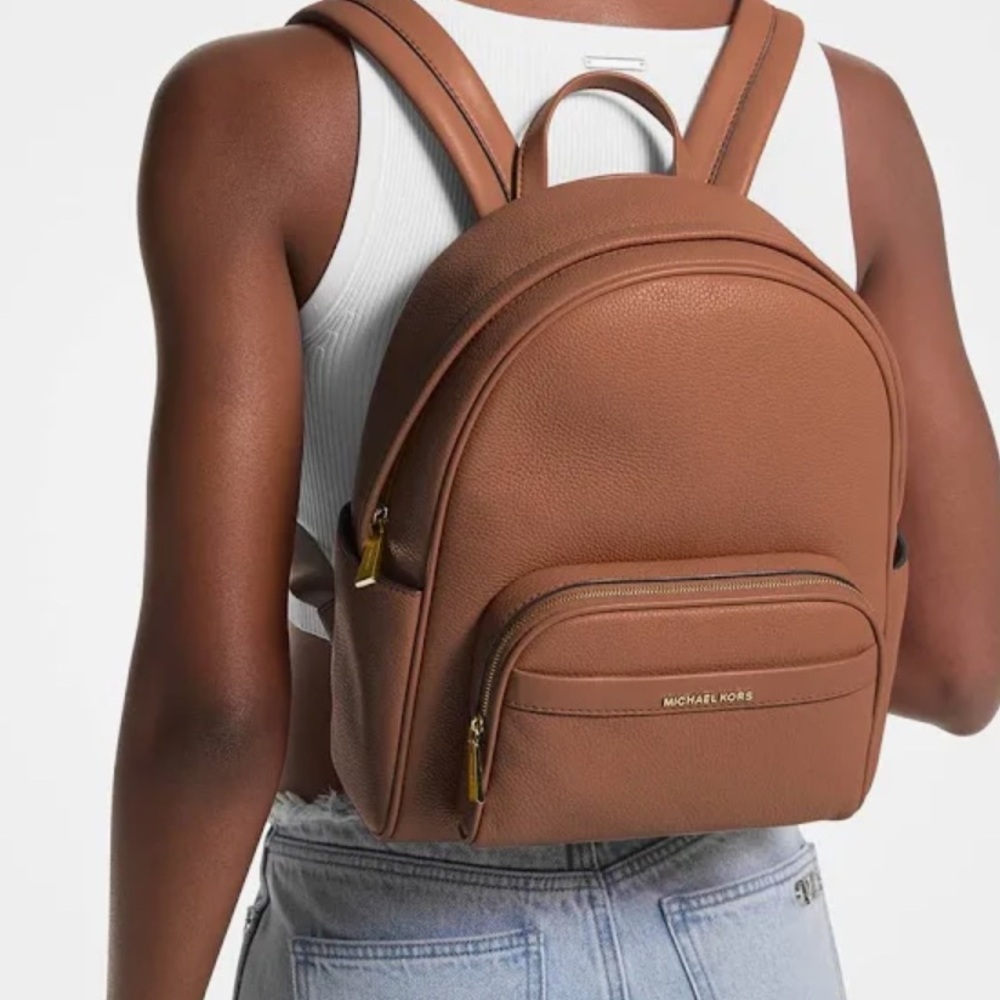 Michael Kors Bex Leather Backpack